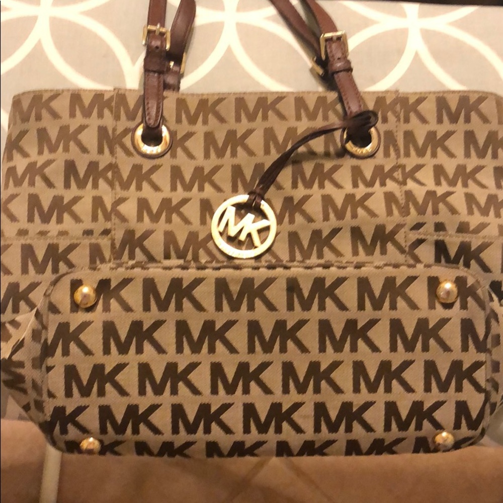 Authentic Michael Kors handbag. Gently used